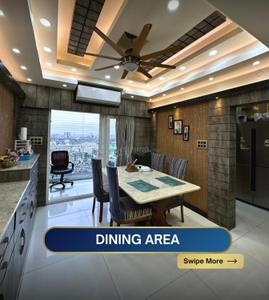 Kitchen Image of 1854 Sq.ft 3 BHK Duplex for sale in Picnic Garden Kolkata for Rs. 22100000