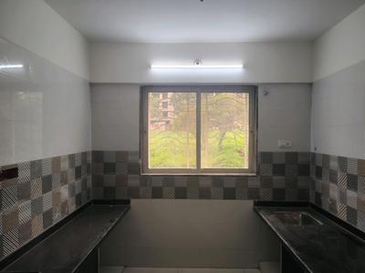 Kitchen Image of 530 Sq.ft 1 BHK Apartment / Flat for rent in Jaydeep Prathmesh Towers, Kasarvadavali Thane for Rs. 19000