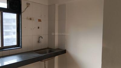 Kitchen Image of 608 Sq.ft 1 BHK Apartment / Flat for rent in Raunak City 2, Kalyan West Kalyan for Rs. 13000