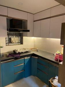 Kitchen Image of 1290 Sq.ft 3 BHK Builder Floor for rent in Jalukbari Guwahati for Rs. 30000