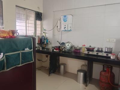 Kitchen Image of 490 Sq.ft 1 BHK Apartment / Flat for sale in F5 Nandini Spring Fields, Hadapsar Pune for Rs. 4500000