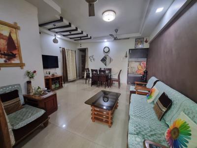 Hall Image of 1200 Sq.ft 2 BHK Apartment / Flat for rent in  Urvashee Apartment, Rabale Navi Mumbai for Rs. 57000