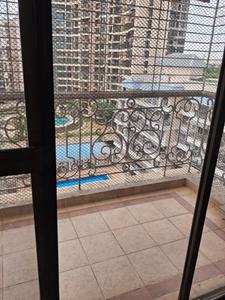 Balcony Image of 1300 Sq.ft 3 BHK Apartment / Flat for rent in Tharwani Heritage, Kharghar Navi Mumbai for Rs. 52000