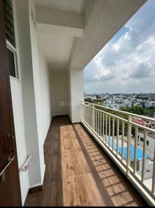 Balcony Image of 1550 Sq.ft 3 BHK Apartment / Flat for rent in Aakriti Orchid Heights, Bawadiya Kalan Bhopal for Rs. 33000