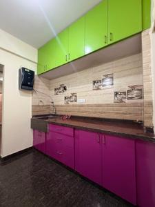 Kitchen Image of 600 Sq.ft 1 BHK Apartment / Flat for rent in Kaggadasapura Bengaluru for Rs. 21000