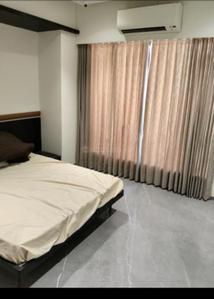 Bedroom Image of 1090 Sq.ft 3 BHK Apartment / Flat for rent in Ganesh Malabar County III, Chharodi Ahmedabad for Rs. 40000