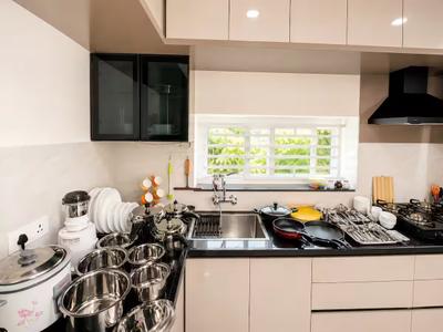 Kitchen Image of 1760 Sq.ft 3 BHK Apartment / Flat for sale in Kollur Hyderabad for Rs. 7918240