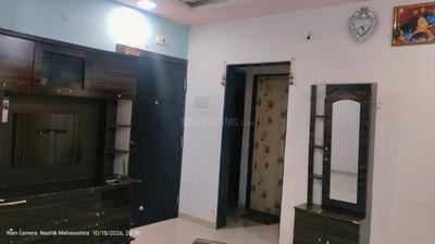 Bedroom Image of 650 Sq.ft 1 BHK Apartment / Flat for rent in Shree Sai Siddhivinayak Sankul, Pathardi Phata Nashik for Rs. 8700