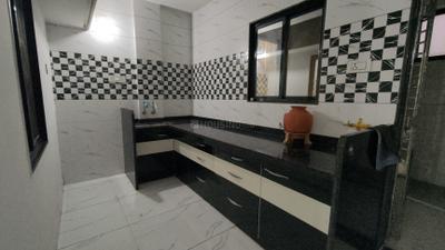 Kitchen Image of 700 Sq.ft 1 BHK Builder Floor for rent in Jahangirabad Surat for Rs. 12500