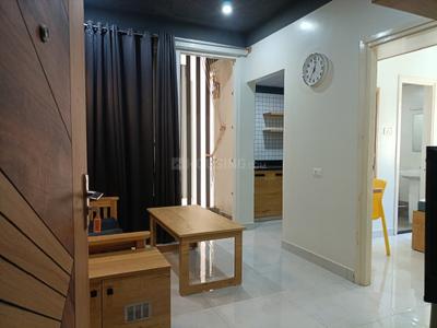 Hall Image of 660 Sq.ft 1 BHK Apartment / Flat for rent in Brookefield Bengaluru for Rs. 25000