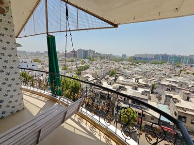 Balcony Image of 1440 Sq.ft 3 BHK Apartment / Flat for sale in Ghatlodiya Ahmedabad for Rs. 9000000