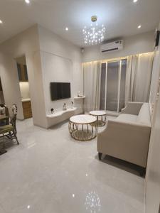 Living Room Image of 605 Sq.ft 1 BHK Apartment / Flat for sale in Magic Om Heights, Bhayandar West Mira Bhayandar for Rs. 5500000