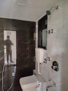 Common Bathroom Image of 550 Sq.ft 1 BHK Apartment / Flat for rent in Puraniks Rumah Bali, Thane West Thane for Rs. 17503