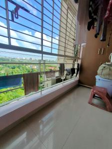 Balcony Image of 1250 Sq.ft 2 BHK Apartment / Flat for sale in Rajhans Campus, Pal Surat for Rs. 6500000