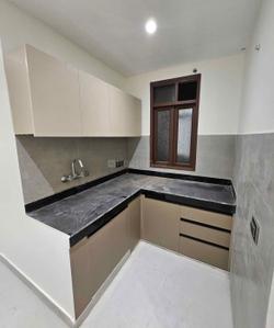 Kitchen Image of 720 Sq.ft 1 BHK Builder Floor for rent in Saket New Delhi for Rs. 25000