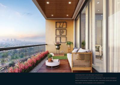 Balcony Image of 1311 Sq.ft 3 BHK Apartment / Flat for sale in Nirmala Jade, Lake Town Kolkata for Rs. 25000000