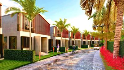 Image of 1620 Sq.ft 3 BHK Villa for sale in Kalyanam Oisis Villas, Jamli, Indore for Rs. 11000000