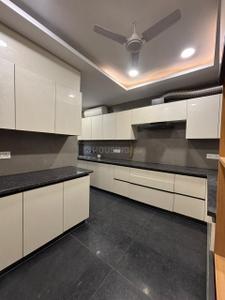 Kitchen Image of 2000 Sq.ft 3 BHK Builder Floor for sale in Kirti Nagar New Delhi for Rs. 35000000