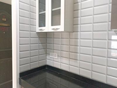 Kitchen Image of 600 Sq.ft 1 BHK Apartment / Flat for sale in Nyati Elan Central I, Wagholi Pune for Rs. 4900000