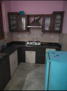 Kitchen Image of 900 Sq.ft 1 BHK Builder Floor for rent in Sector-02 Bahadurgarh for Rs. 12000