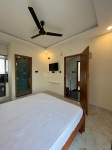 Bedroom Image of 350 Sq.ft 1 RK Builder Floor for rent in Bellandur Bengaluru for Rs. 55000