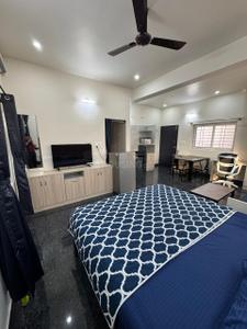 Bedroom Image of 400 Sq.ft 1 RK Apartment / Flat for rent in Aalaya Building Dreams Hill View, J P Nagar Mysore for Rs. 14000