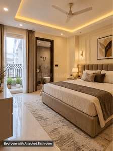 Image of 1260 Sq.ft 3 BHK Apartment / Flat for sale in Chhattarpur, New Delhi for Rs. 9500000