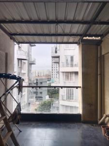 Balcony Image of 1250 Sq.ft 2 BHK Apartment / Flat for rent in Tyagi Windwards, Wakad Pune for Rs. 30500