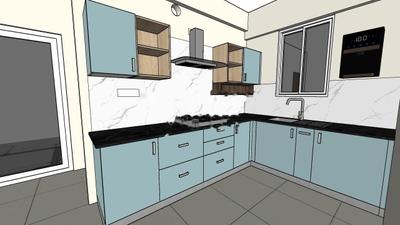 Kitchen Image of 1200 Sq.ft 2 BHK Apartment / Flat for rent in S V Prime, Whitefield Bengaluru for Rs. 55000