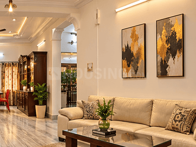 Living Room Image of 2400 Sq.ft 4 BHK Independent House for sale in Phool Bagan Kolkata for Rs. 15000000