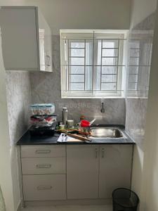 Kitchen Image of 250 Sq.ft 1 RK Independent House for rent in Brookefield Bengaluru for Rs. 23000