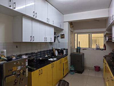 Kitchen Image of 1740 Sq.ft 3.5 BHK Apartment / Flat for rent in Mantri Webcity3B, Narayanapura Bengaluru for Rs. 50000