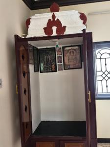 Pooja Room Image of 1500 Sq.ft 2 BHK Independent House for rent in Kurudampalayam Coimbatore for Rs. 20000