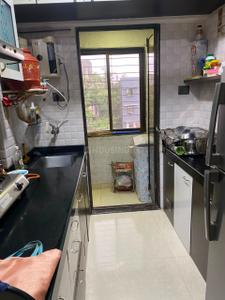 Kitchen Image of 672 Sq.ft 2 BHK Apartment / Flat for sale in Dharmesh Om Sai Tower, Dahisar West Mumbai for Rs. 13500000