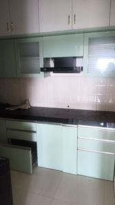 Kitchen Image of 1000 Sq.ft 2 BHK Apartment / Flat for rent in Shapoorji Pallonji Joyville Hadapsar Annexe, Shewalewadi Pune for Rs. 28000
