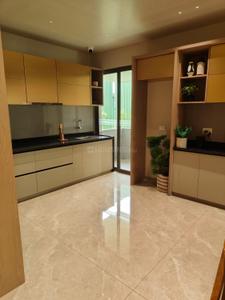 Kitchen Image of 1800 Sq.ft 3 BHK Apartment / Flat for sale in Chandlodia Ahmedabad for Rs. 8000000
