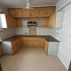 Kitchen Image of 1200 Sq.ft 2 BHK Apartment / Flat for rent in Batla Apartments, Patparganj New Delhi for Rs. 40000