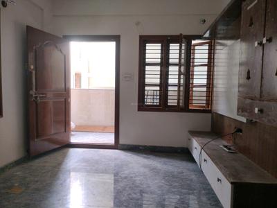 Living Room Image of 650 Sq.ft 1 BHK Apartment / Flat for rent in Om Sai, Marathahalli Bengaluru for Rs. 25000