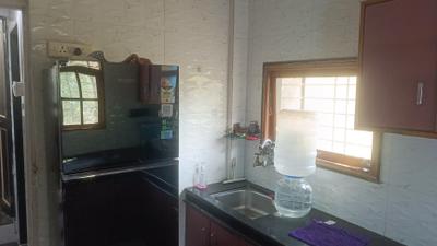 Kitchen Image of 620 Sq.ft 1 BHK Apartment / Flat for rent in Shanti Rakshak, Yerawada Pune for Rs. 25000