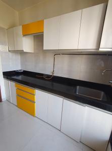 Kitchen Image of 720 Sq.ft 2 BHK Apartment / Flat for rent in Romell Empress C Wing, Borivali West Mumbai for Rs. 52000