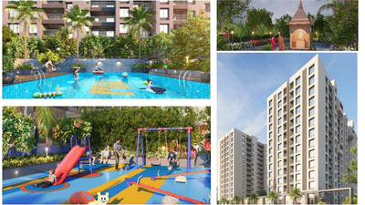Image of 1012 Sq.ft 2 BHK Apartment / Flat for sale in Millennium Amara Phase 2, Mamurdi, Pune for Rs. 6500000