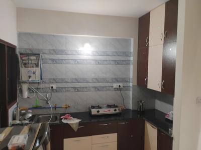 Kitchen Image of 580 Sq.ft 2 BHK Apartment / Flat for sale in Platinum Blue Sky, Lambha Ahmedabad for Rs. 3500000
