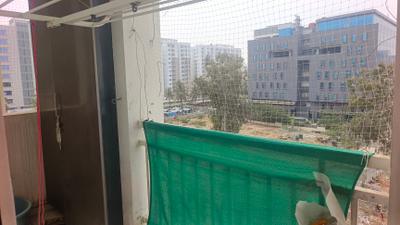 Balcony Image of 1800 Sq.ft 3 BHK Apartment / Flat for rent in Pranava Pranavas BSR Gitaaar, Panathur Bengaluru for Rs. 69000