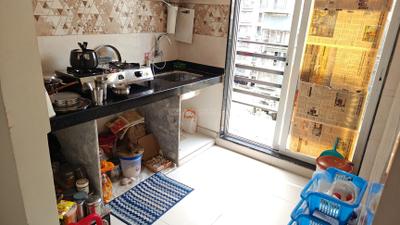 Kitchen Image of 725 Sq.ft 1 BHK Apartment / Flat for sale in Ulwe Navi Mumbai for Rs. 5800000