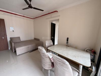 Hall Image of 600 Sq.ft 1 BHK Apartment / Flat for rent in Raunak Bliss, Thane West Thane for Rs. 25000