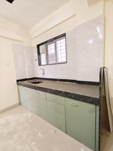 Kitchen Image of 600 Sq.ft 1 BHK Apartment / Flat for rent in Dhayari Pune for Rs. 11000