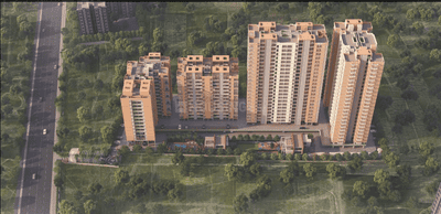 Image of 1389 Sq.ft 3 BHK Apartment / Flat for sale in Divine Palm Spring, Wakad, Pune for Rs. 11900000