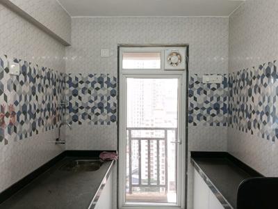 Kitchen Image of 589 Sq.ft 1 BHK Apartment / Flat for rent in Raunak Bliss Phase A, Kasarvadavali Thane for Rs. 24652