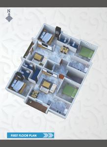 Image of 942 Sq.ft 2 BHK Apartment / Flat for sale in Guduvancheri, Chennai for Rs. 5700000