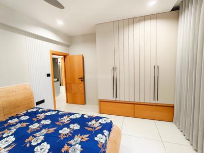 Bedroom Image of 2400 Sq.ft 3 BHK Apartment / Flat for rent in Raysan Gandhinagar for Rs. 40000